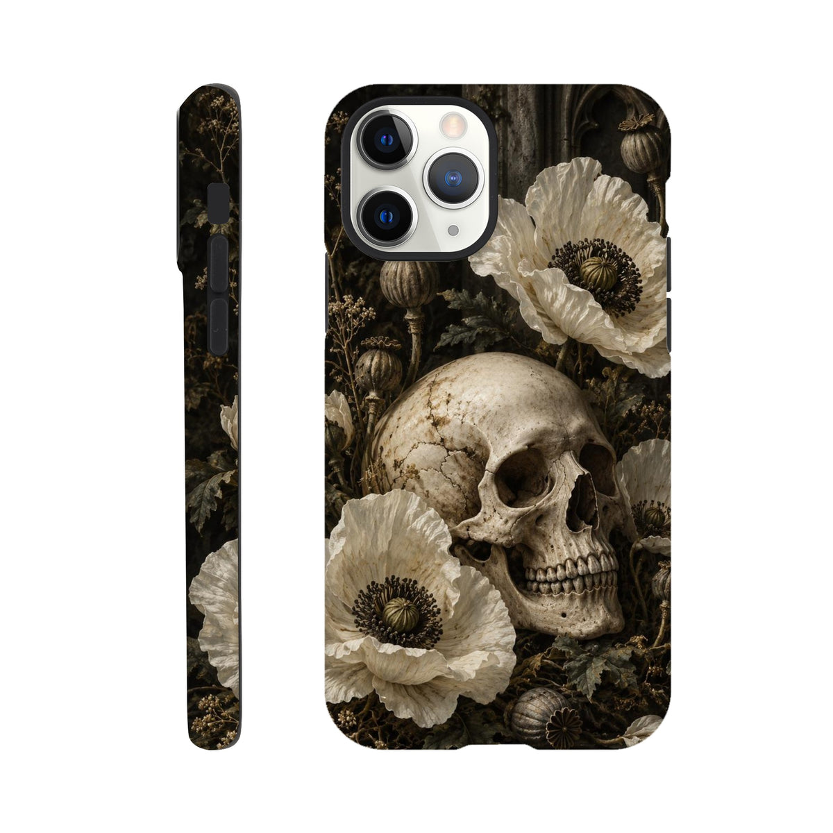 Coque iPhone The Poison Garden, motif botanique sombre inspiré de l’univers des sorcières.