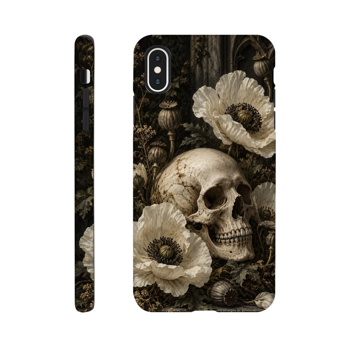 Coque iPhone The Poison Garden, motif botanique sombre inspiré de l’univers des sorcières.
