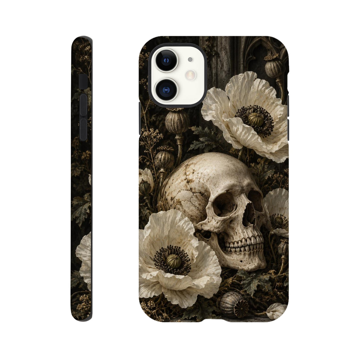 Coque iPhone The Poison Garden, motif botanique sombre inspiré de l’univers des sorcières.